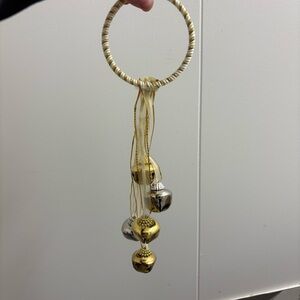 💥Elegant Gold and Silver Bell Hanging